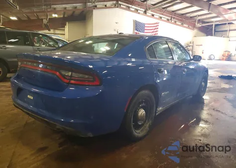 2020 Dodge Charger Police z USA, uszkodzony, nr VIN 2C3CDXKT7LH183614